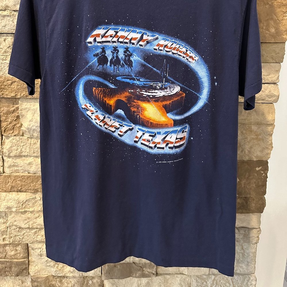 1989 Kenny Rogers "Planet Texas" Tee View 2